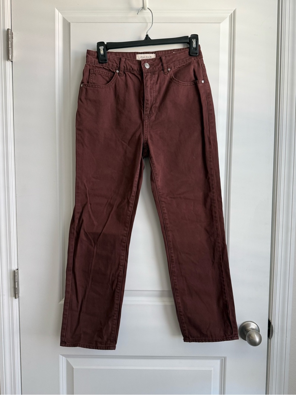PacSun High-Rise Women's Mom Jeans - Brown - Picture 3 of 4
